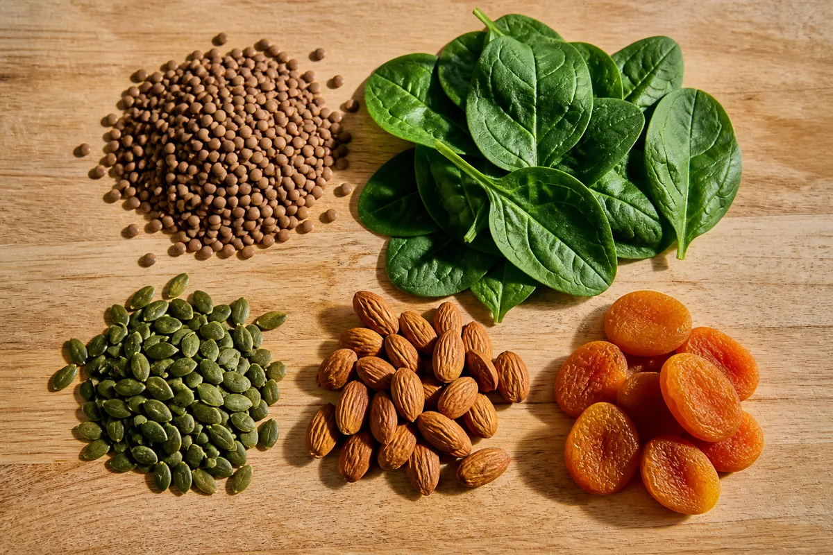 Aliments riches en fer : le classement et les bons réflexes